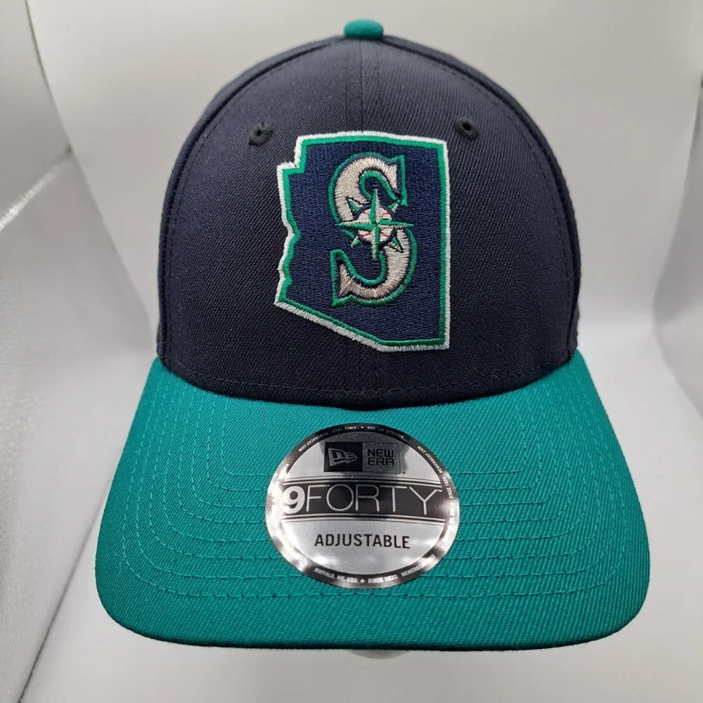 Seattle Mariners New Era MLB 9FIRTY Spring Training 2023 Teal/Blue Hat OSFM